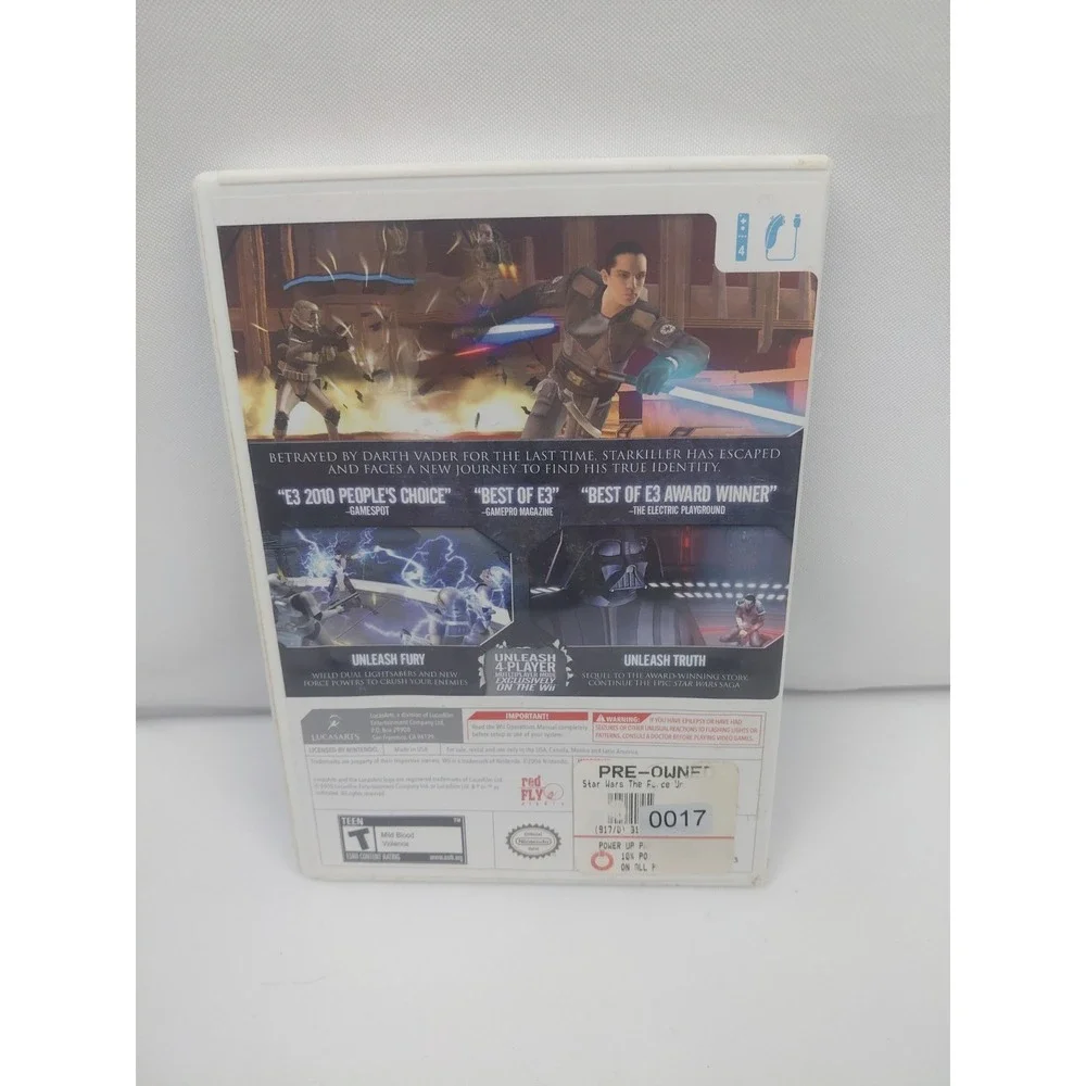 Star Wars: The Force Unleashed II (Nintendo Wii, 2010)